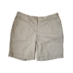 Tommy Bahama Shorts Women's size 6 Khaki cotton/spandex